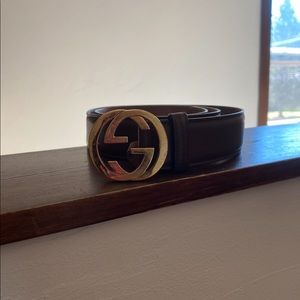 Brown Gucci Belt